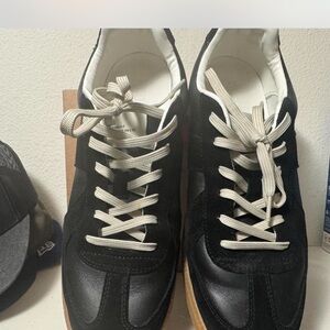 Steve Madden Black and White Sneakers